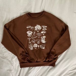 Mushroom crewneck